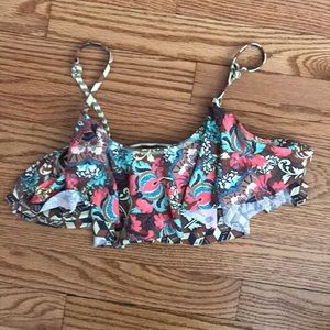 Maaji ruffle bikini top